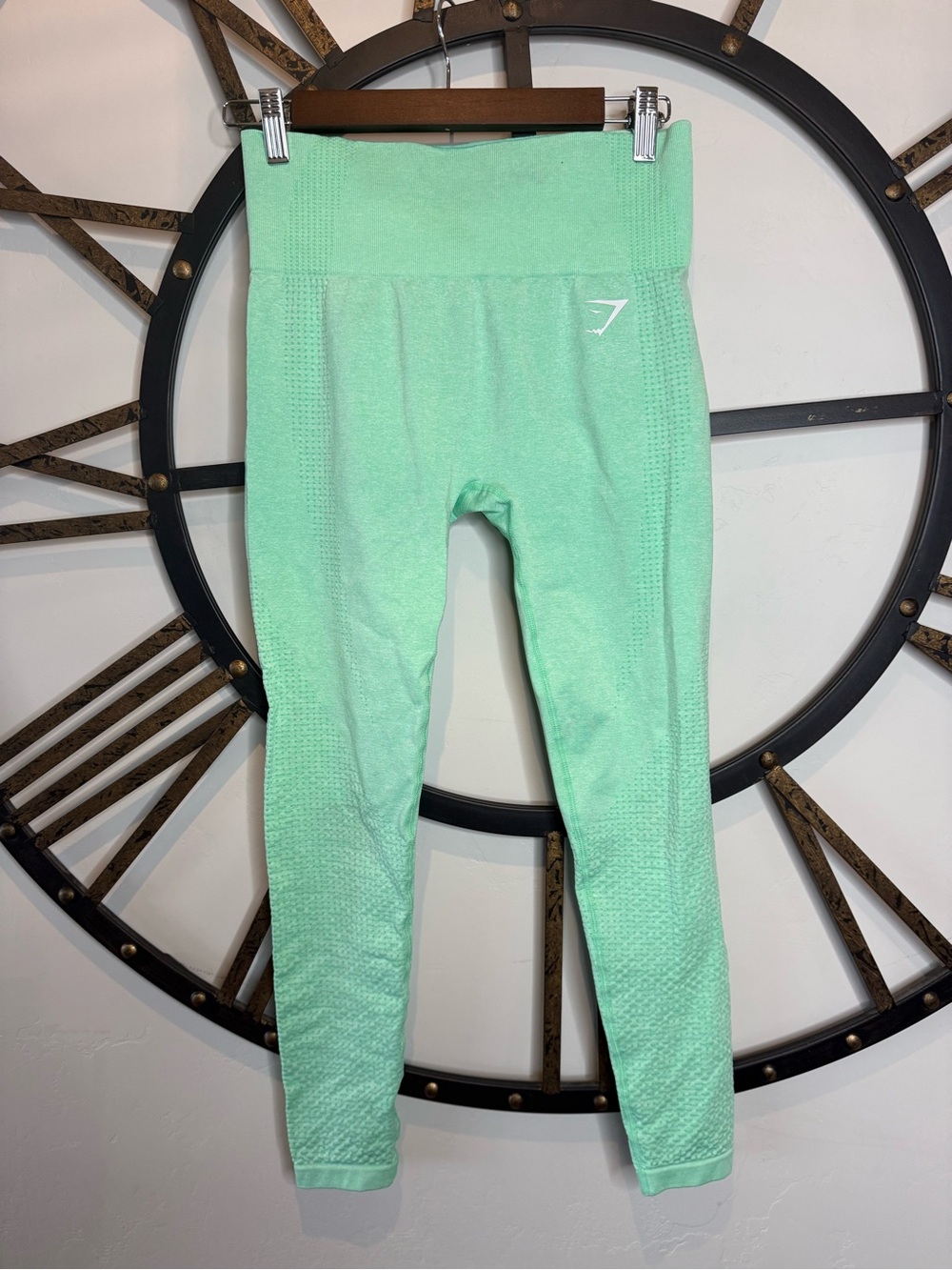 Gymshark Seafoam Green Seamless Leggings